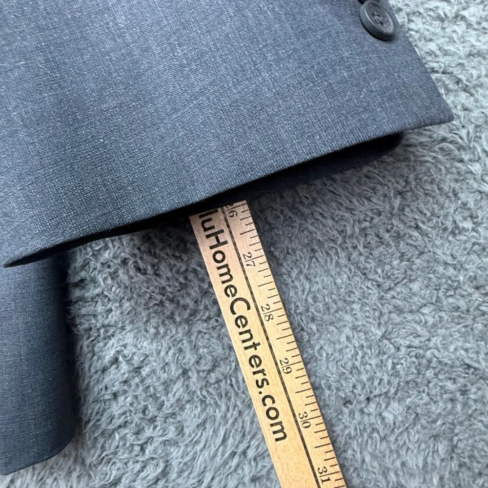 Oak Hill Blazer Mens 60 REG Grey Two Button Sport Coat DXL Big and Tall - Picture 11 of 12